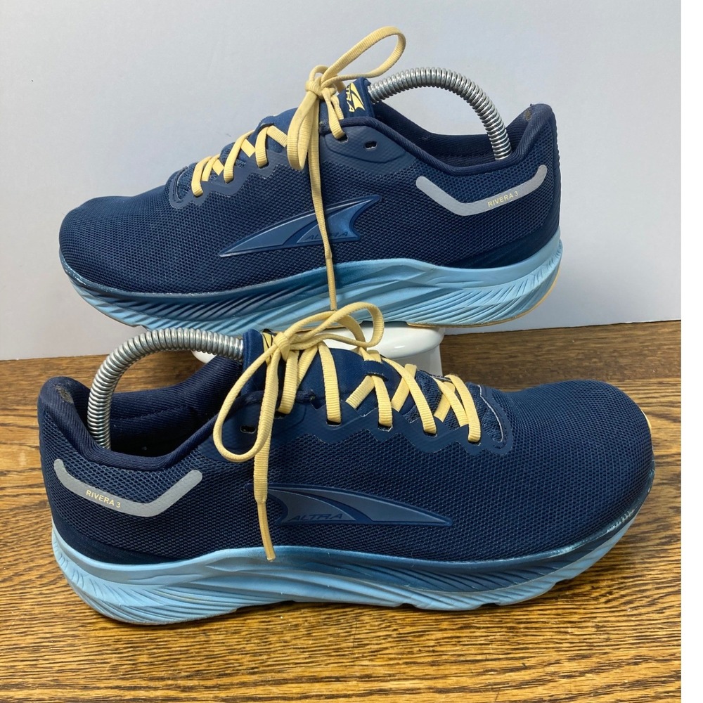 Altra Rivera 3 Womens 9 Navy Blue Road Running Shoes AL0A7R7N445 Low Top Sneaker